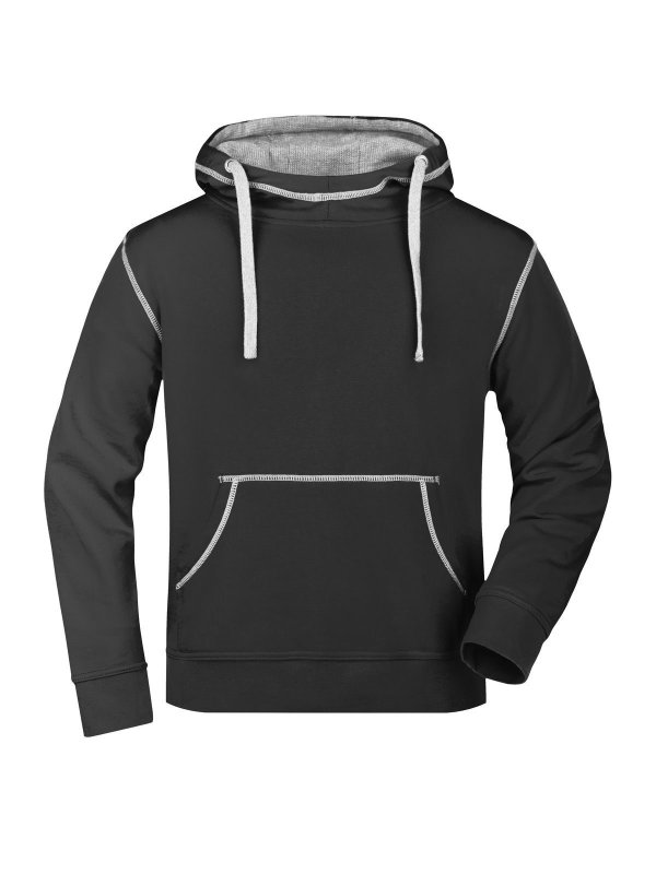 black/grey heather